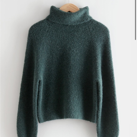 & Other Stories Sweaters - NWT & Other Stories Alpaca Blend Turtleneck Sweater L